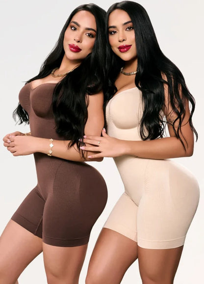 Body Seamless Texturizado: Control de Abdomen y Realce-7002
